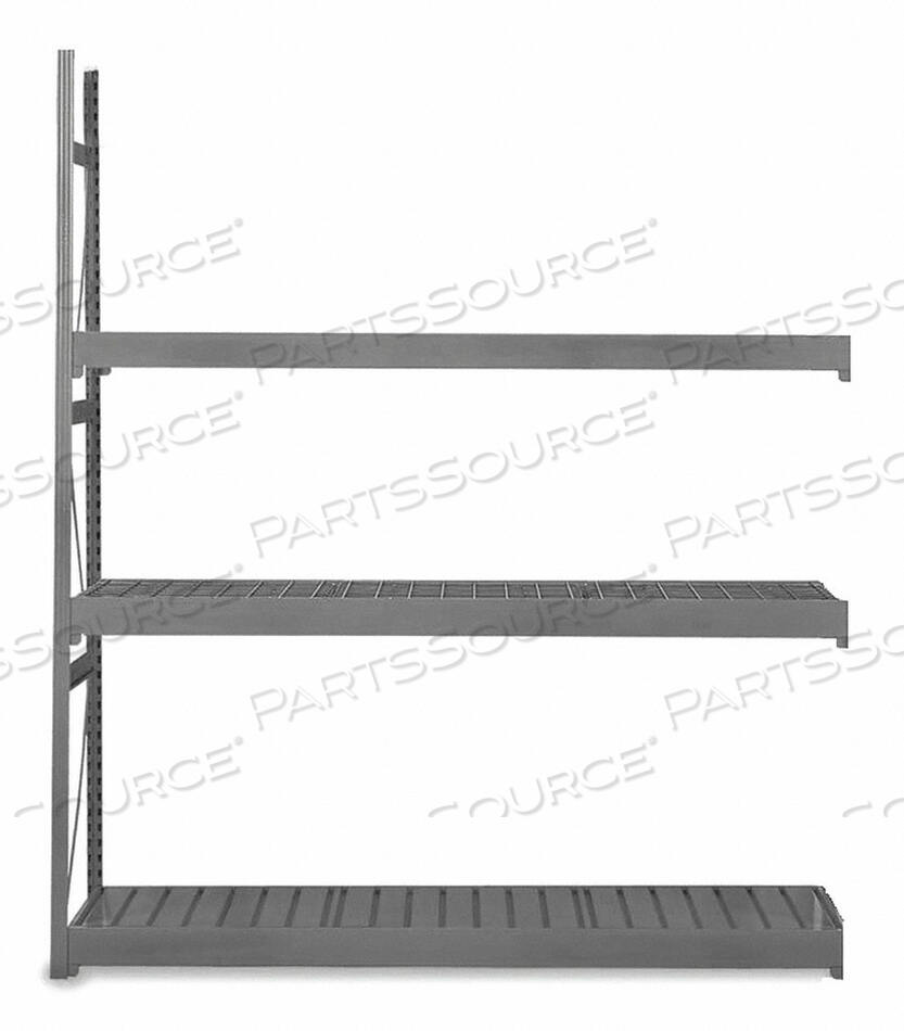 OEM#: 1015D53A-RDBULK RACK ADD-ON 60 H 60 W 36 D RED by Equipto