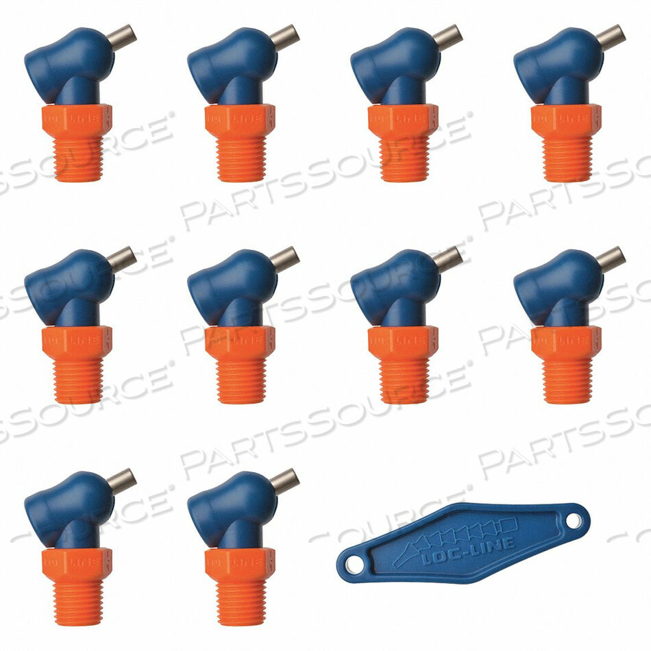 OEM#: 79093NOZZLE XR STYLE 0.160IN.DIA PK10 by Loc-Line