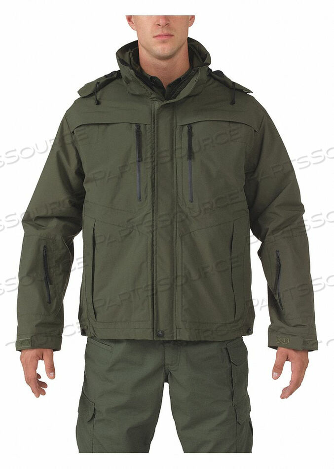 OEM#: 48153VALIANT DUTY JACKET S SHERIFF GREEN by 5.11 Tactical