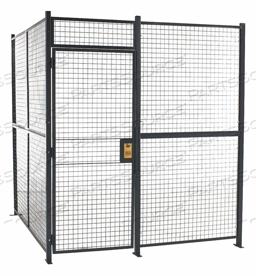 OEM#: 810104WOVEN PARTITION CAGE 8 FT 4INW 4 SIDED by WireCrafters