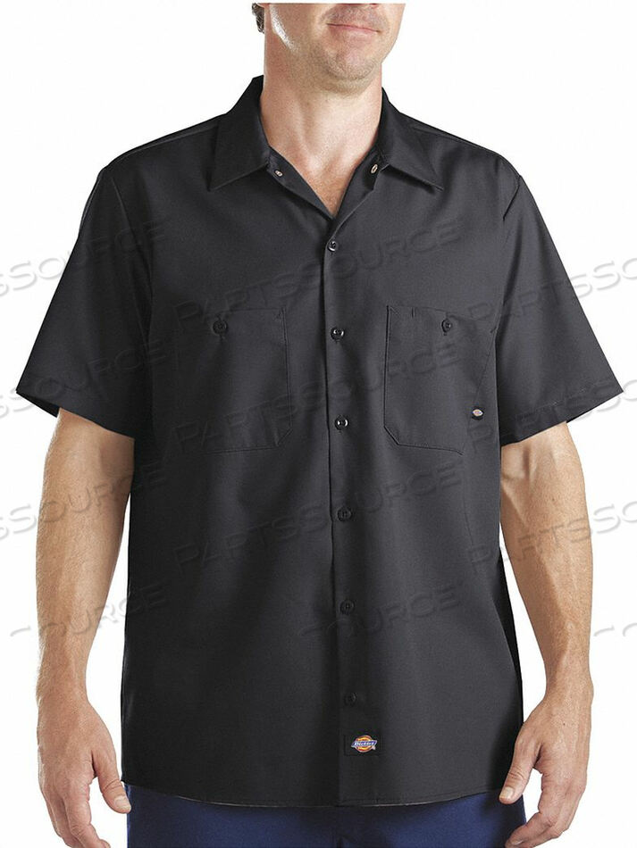 OEM#: S535BK TL 2XLH4982 SHORT SLV INDSTRL SHIRT POPLIN BLACK 2X by VF Imagewear, Inc.