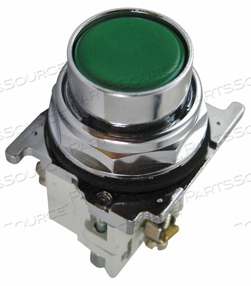 OEM#: 10250T103-51H4399 NON-ILLUMINATED PUSH BUTTON 30MM GREEN by Eaton