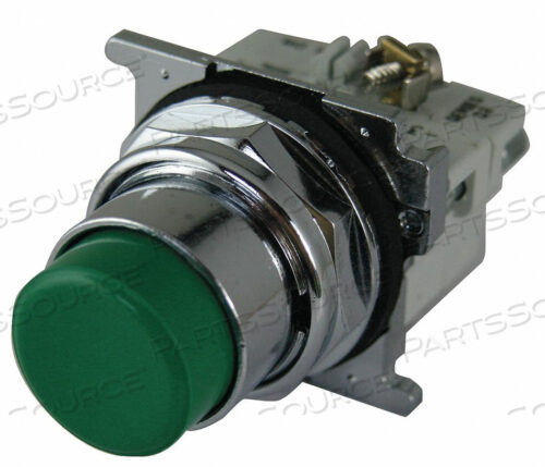 OEM#: 10250T31GH4400 NON-ILLUMINATED PUSH BUTTON 30MM GREEN by Eaton