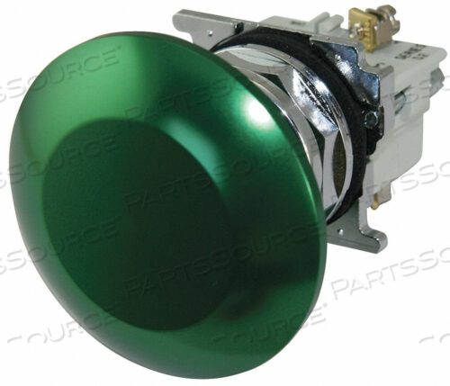 OEM#: 10250T173-3H4407 NON-ILLUMINATED PUSH BUTTON 30MM GREEN by Eaton