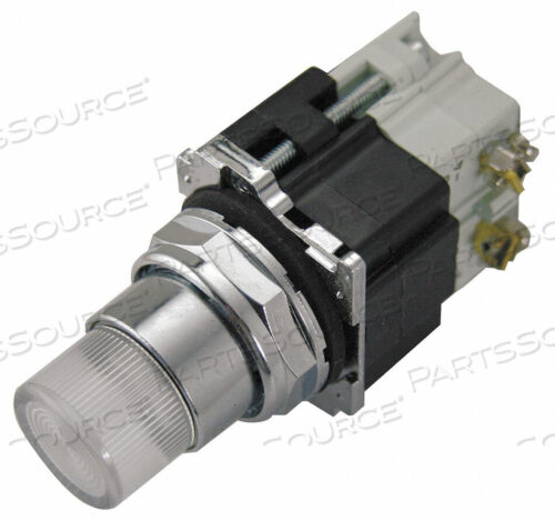 OEM#: 10250T75CH4386 ILLUMINATED PUSH BUTTON 30MM CLEAR by Eaton