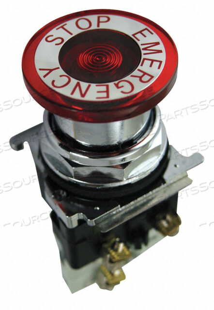 OEM#: 10250T563C53-71XILLUMINATED EMERGENCY STOP PUSH BUTTON by Eaton