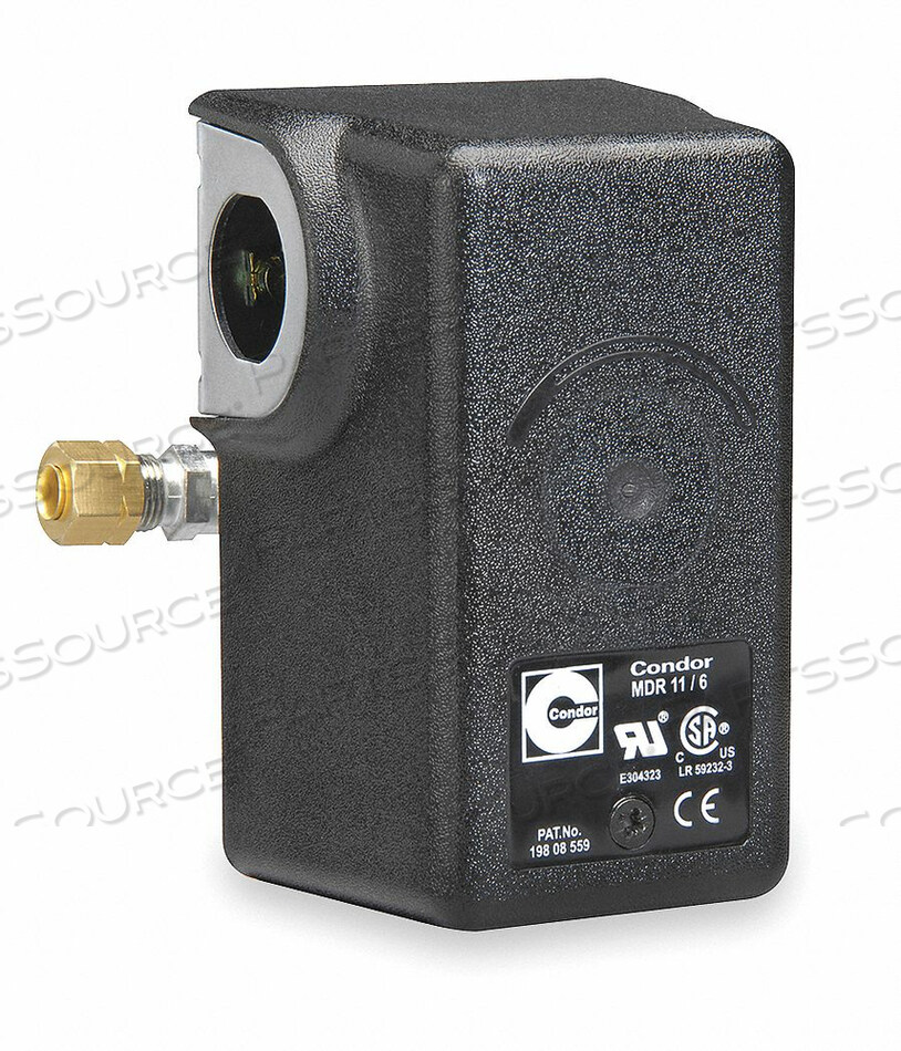 OEM#: 11KAXEPRESSURE SWITCH DPST 140/175 PSI STANDRD by Condor USA, Inc