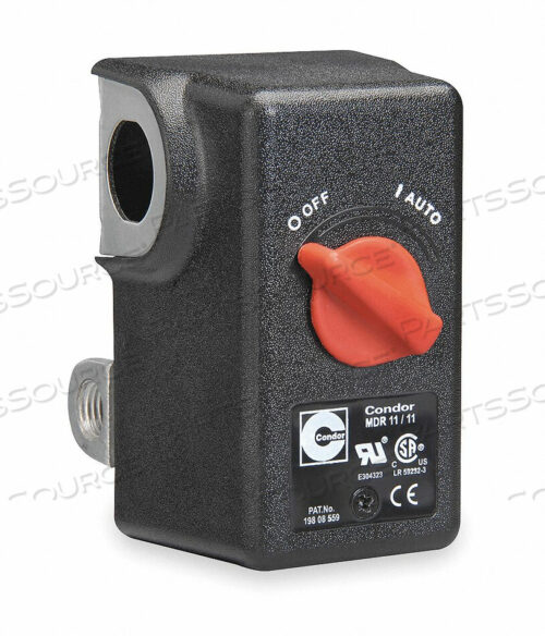 OEM#: 11KC2XPRESSURE SWTCH STNDRD DPST 40 TO 175 PSI by Condor USA, Inc
