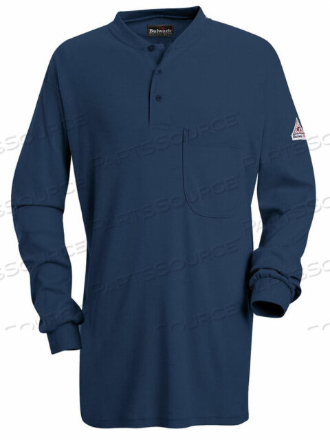 OEM#: SEL2NV RG MD1302 FR LNG SLEEVE HENLEY SHIRT NAVY M BUTTON by VF Imagewear, Inc.
