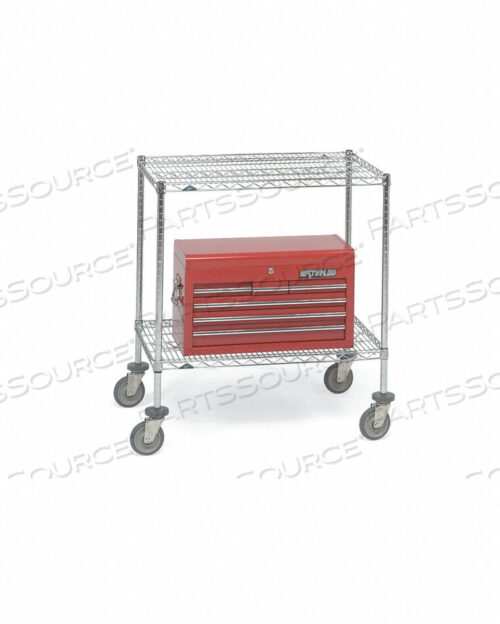 OEM#: 65199-1PWIRE SHELVING MOBILE 39-7/8 H CHROMATE by Intermetro Industries (Emerson)