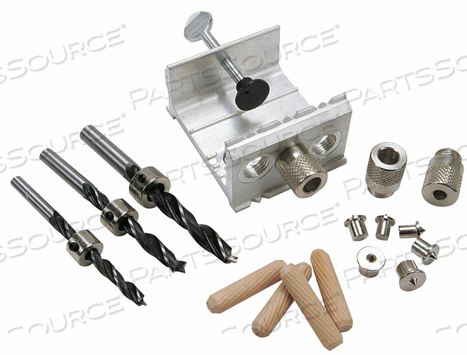 OEM#: 841DOWEL KIT 1/4 5/16 3/8 BIT STOPS BUSHING by General Tools & Instruments