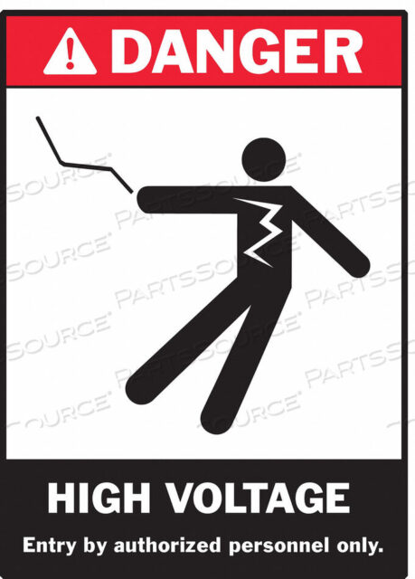 OEM#: 86238DANGER LABEL INSTRUCTION 5 IN W PK5 by Brady Americas