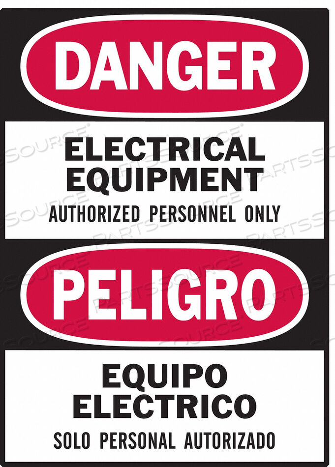 OEM#: 86237DANGER LABEL INSTRUCTION 5 IN W PK5 by Brady Americas