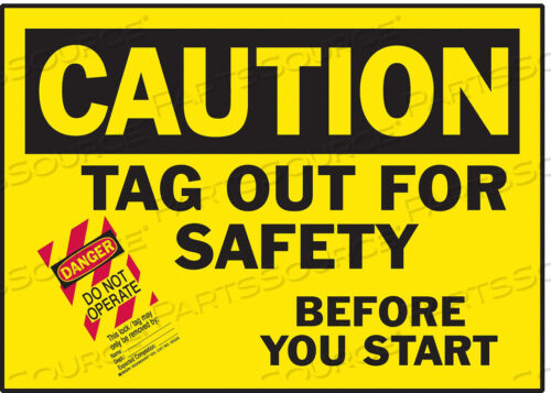 OEM#: 86251CAUTION LABEL 3-1/2 IN H 5 IN W PK5 by Brady Americas