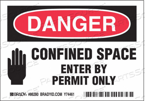 OEM#: 86280EQUIPMENT LABEL 3-1/2 IN H PK5 by Brady Americas