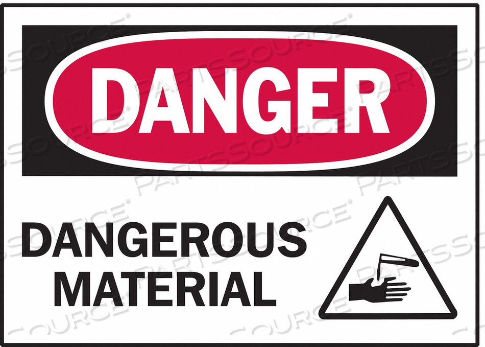 OEM#: 86124WARNING LABEL 5 IN W 3-1/2 IN H PK5 by Brady Americas