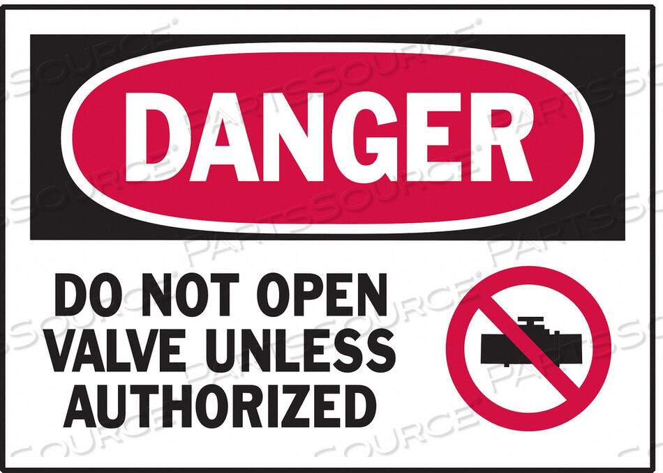 OEM#: 86128DANGER LABEL INSTRUCTION 3-1/2 IN H PK5 by Brady Americas