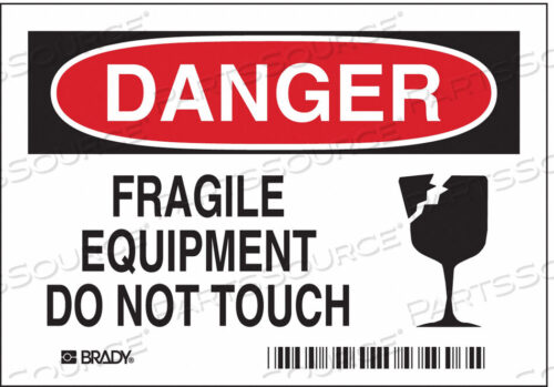 OEM#: 86136DANGER LABEL INSTRUCTION 3-1/2 IN H PK5 by Brady Americas