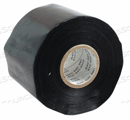 OEM#: TBL-108TARP TAPE 3 IN X 36 YD 7.5 MIL BLACK by Bac Industries
