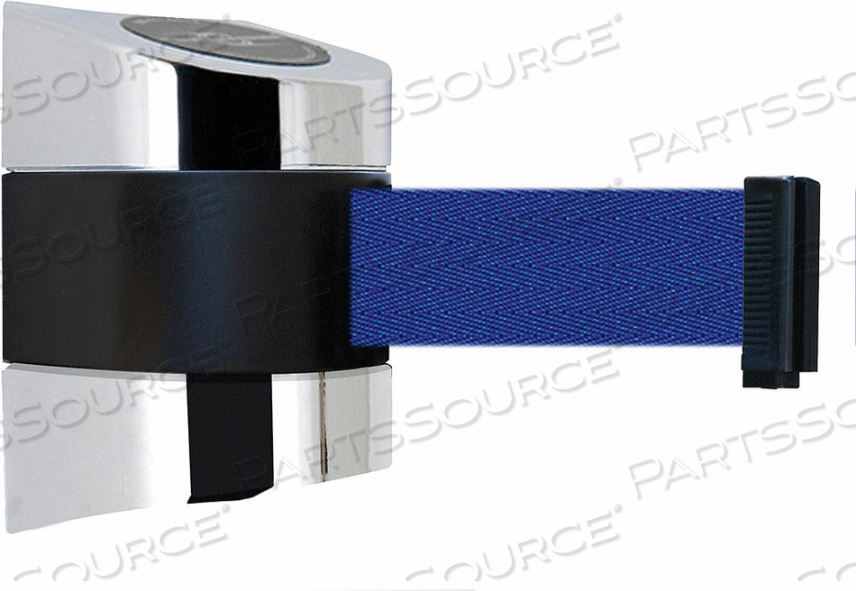 OEM#: 897-30-S-1P-NO-L5X-CD0127 BELT BARRIER CHROME BELT COLOR BLUE by Tensabarrier