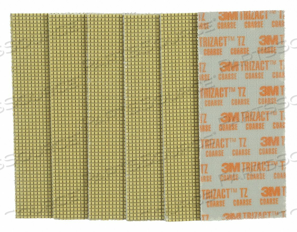 OEM#: 86025POLISHING PAD GOLD SHAPE RECTANGULAR PK6 by 3M Healthcare