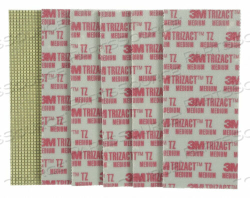 OEM#: 86026POLISHING PAD RED SHAPE RECTANGULAR PK6 by 3M Healthcare