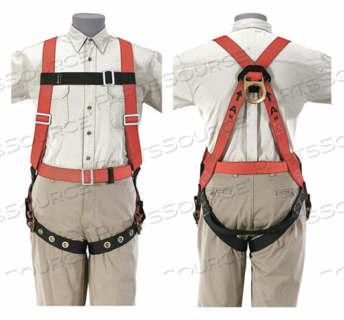 OEM#: 87021HARNESS, LIGHTWEIGHT, FULL-BODY, FA, 1 D-RING, LARGE by Klein Tools