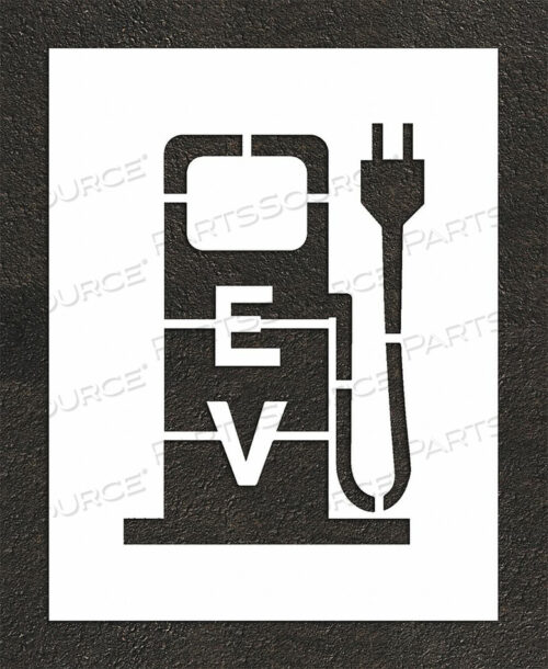 OEM#: STL-116-52417PAVEMENT STENCIL 32 H 26 W WHITE by RAE Products & Chemicals Corp.