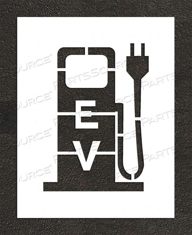 OEM#: STL-116-52417PAVEMENT STENCIL 32 H 26 W WHITE by RAE Products & Chemicals Corp.