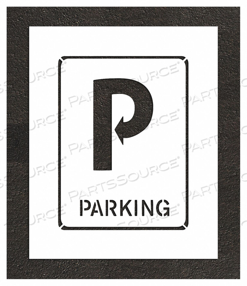 OEM#: STL-108-52434PAVEMENT STENCIL 32 H 26 W 0.125 THICK by RAE Products & Chemicals Corp.