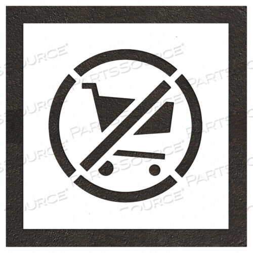 OEM#: STL-116-52437PAVEMENT STENCIL 32 H 32 W 0.063 THICK by RAE Products & Chemicals Corp.