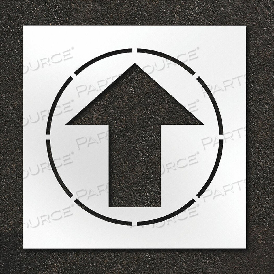 OEM#: STL-108-12408PAVEMENT STENCIL STRAIGHT ARROW by RAE Products & Chemicals Corp.