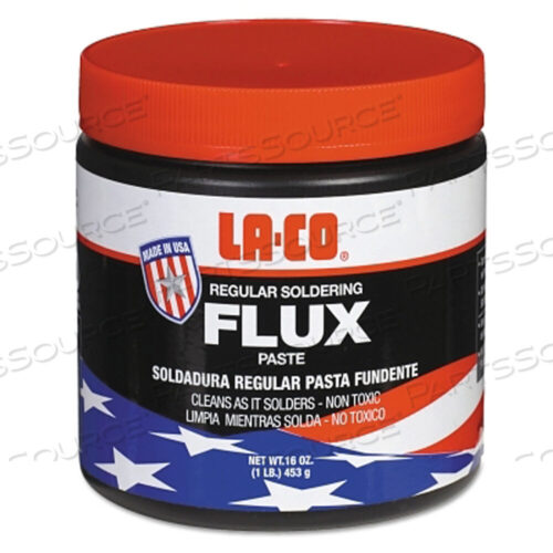 OEM#: 22107REGULAR FLUX PASTE, JAR, 1 LB by La-Co