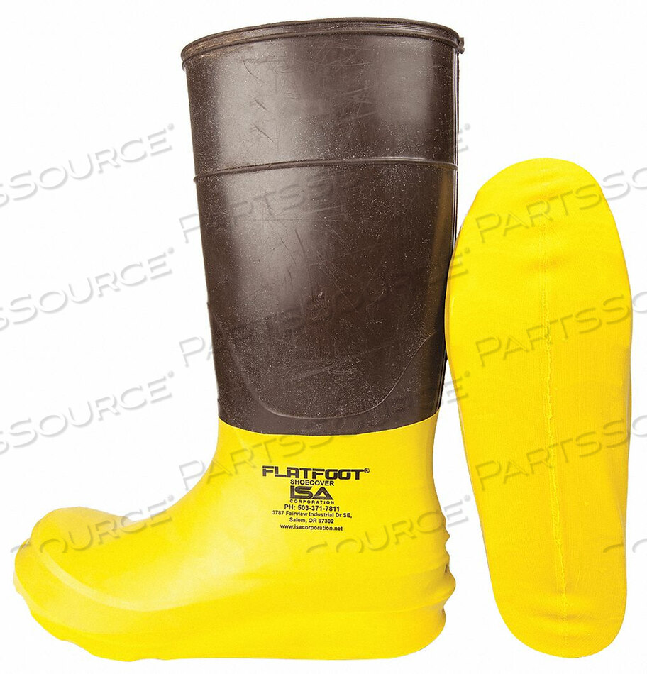 OEM#: SYLF100XXL-GRJ6284 OVERSHOE UNISEX 15 PR by ISA Corporation