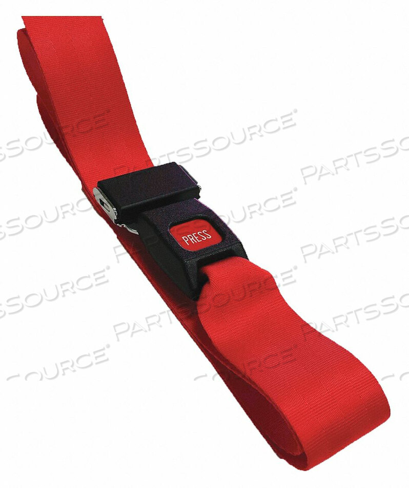 OEM#: 11091 RDSTRAP RED 9 FT L by Disaster Management Systems (DMS)