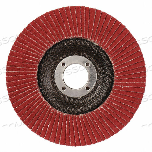 OEM#: 71000492037100049203 3M™ CUBITRON™ II 967A DISC, 5 INCH DIA, 80 GRIT, RIGHT ANGLE, FLAP by 3M Consumer