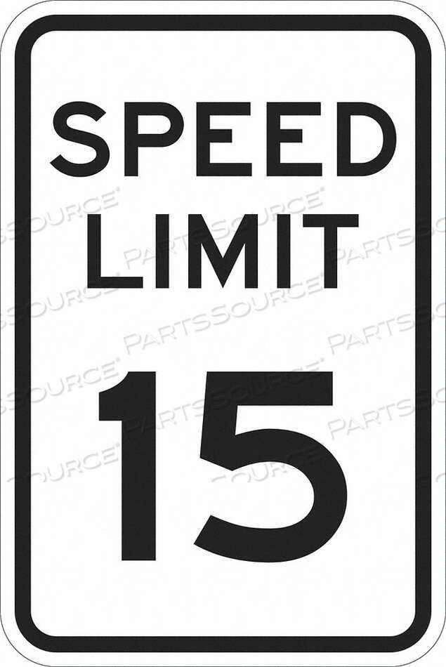 OEM#: T1-1012-EG_12X18TRAFFIC SIGN 18 H 12 W ALUMINUM by Lyle Signs Inc.
