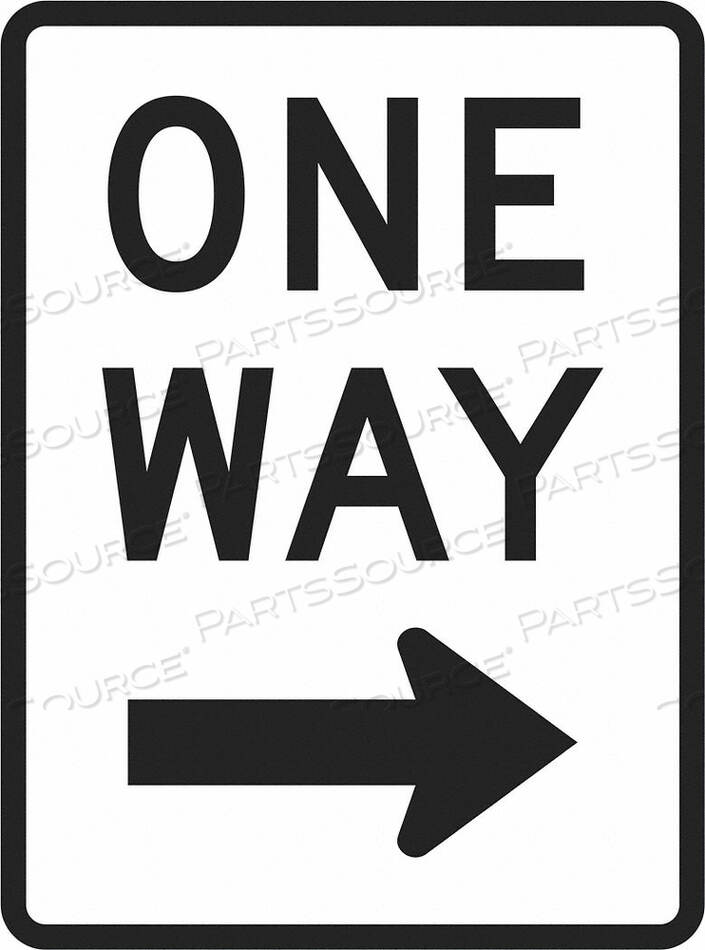 OEM#: T1-1014-EG_18X24TRAFFIC SIGN 24 H 18 W ALUMINUM by Lyle Signs Inc.