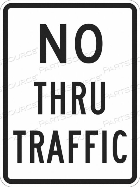 OEM#: T1-1021-DG_12X18TRAFFIC SIGN 18 H 12 W ALUMINUM by Lyle Signs Inc.