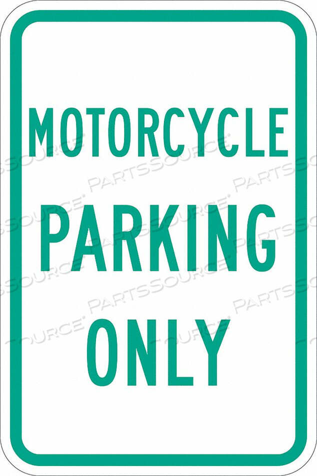 OEM#: T1-1037-DG_12X18PARKING SIGN 18 H 12 W ALUMINUM by Lyle Signs Inc.