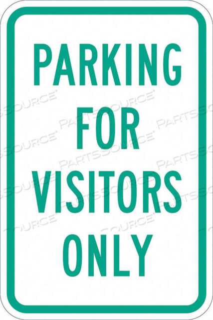 OEM#: T1-1038-DG_12X18PARKING SIGN 18 H 12 W ALUMINUM by Lyle Signs Inc.
