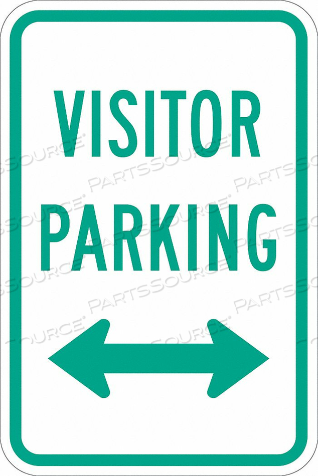 OEM#: T1-1040-DG_12X18PARKING SIGN 18 H 12 W ALUMINUM by Lyle Signs Inc.