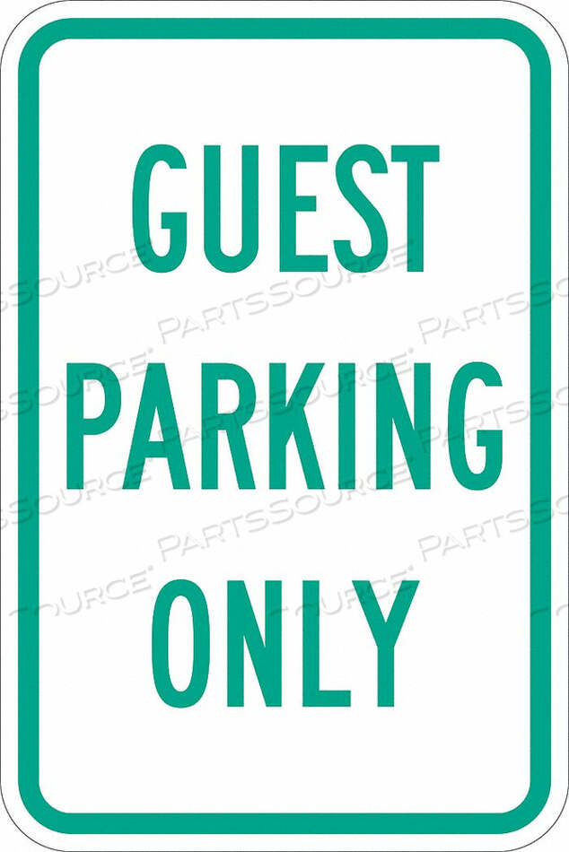 OEM#: T1-1043-EG_12X18PARKING SIGN 18 H 12 W ALUMINUM by Lyle Signs Inc.