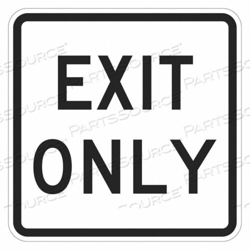 OEM#: T1-1023-EG_18X18EXIT SIGN 18 H 18 W ALUMINUM by Lyle Signs Inc.