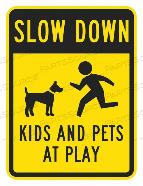 OEM#: T1-1027-DG_18X24TRAFFIC SIGN 24 H 18 W ALUMINUM by Lyle Signs Inc.