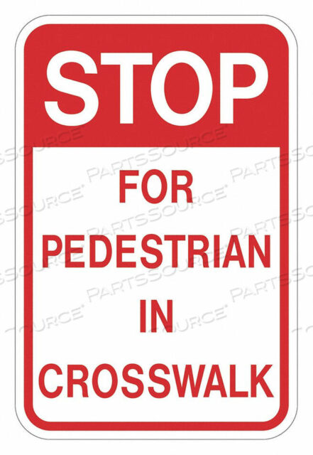 OEM#: T1-1048-EG_18X24TRAFFIC SIGN 24 H 18 W ALUMINUM by Lyle Signs Inc.
