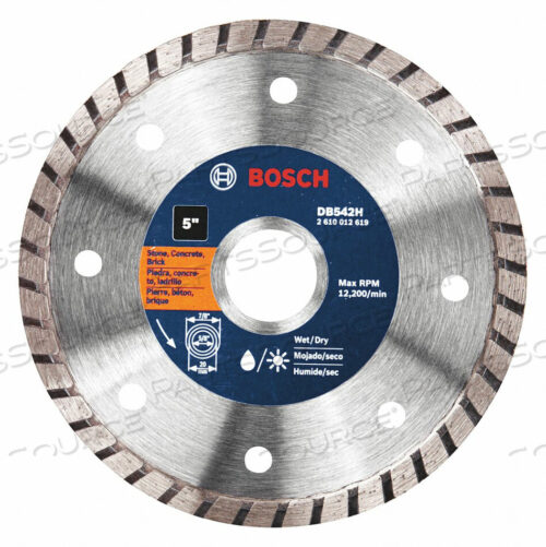 OEM#: DB542HDIAMOND SAW BLADE BLADE DIA 5 IN. by Bosch Tools