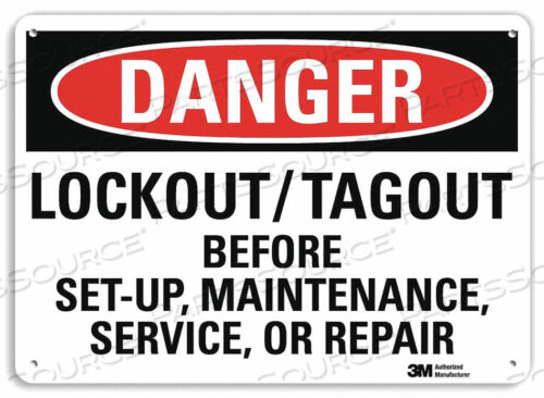 OEM#: U1-1071-NP_10X7J7201 DANGER SIGN 10 W X 7 H 0.055 THICK by Lyle Signs Inc.