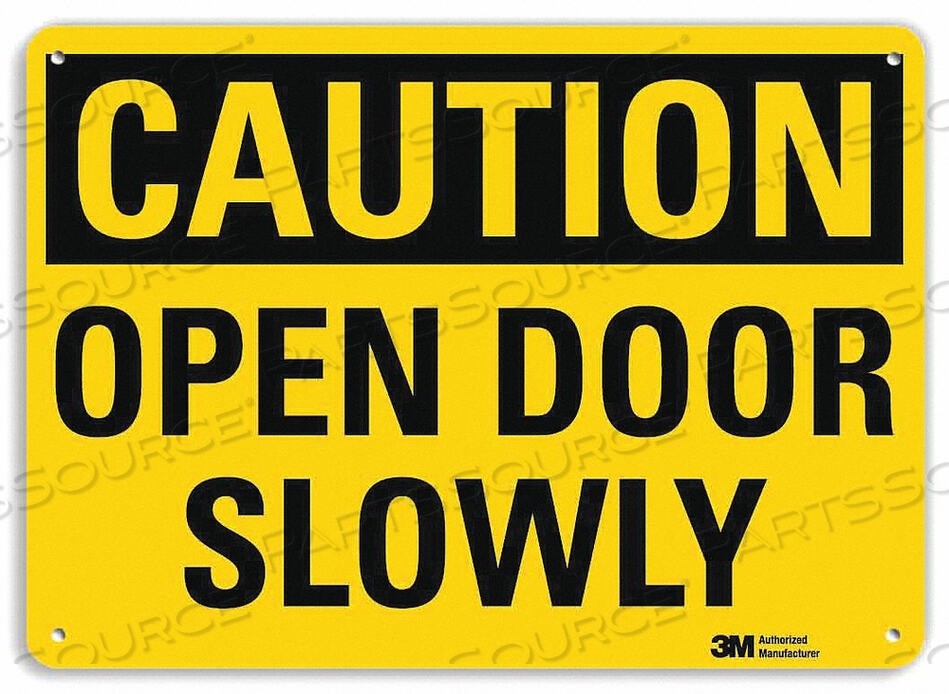 OEM#: U1-1067-NA_14X10CAUTION SIGN 14 W 10 H 0.040 THICK by Lyle Signs Inc.