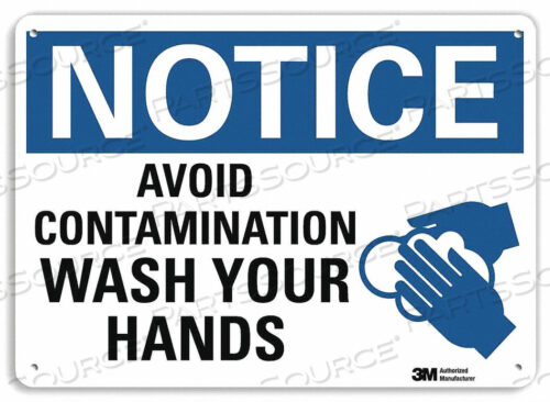 OEM#: U1-1069-NA_14X10NOTICE SIGN 14 WX10 H 0.04 THICKNESS by Lyle Signs Inc.